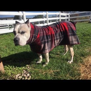 Handmade fleece & waterproof coats for dogs